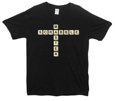 Scrabble Master Printed T-Shirt - Mr Wings Emporium 