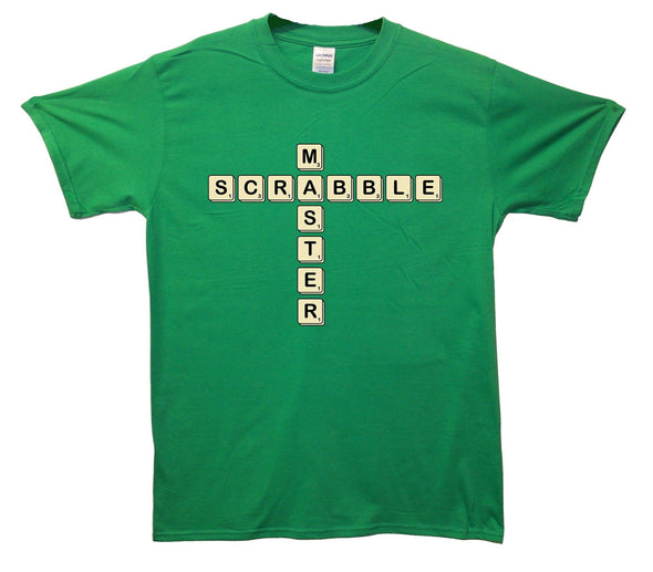 Scrabble Master Printed T-Shirt - Mr Wings Emporium 
