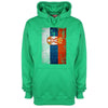 Serbia Distressed Flag Printed Hoodie - Mr Wings Emporium 