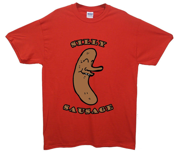 Silly Sausage Printed T-Shirt - Mr Wings Emporium 