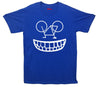 Smiling Cyclist Upsidedown Bike Printed T-Shirt - Mr Wings Emporium 