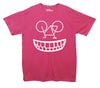 Smiling Cyclist Upsidedown Bike Printed T-Shirt - Mr Wings Emporium 