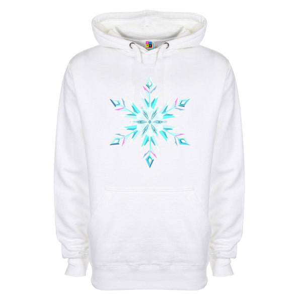 Snowflake Printed Hoodie - Mr Wings Emporium 