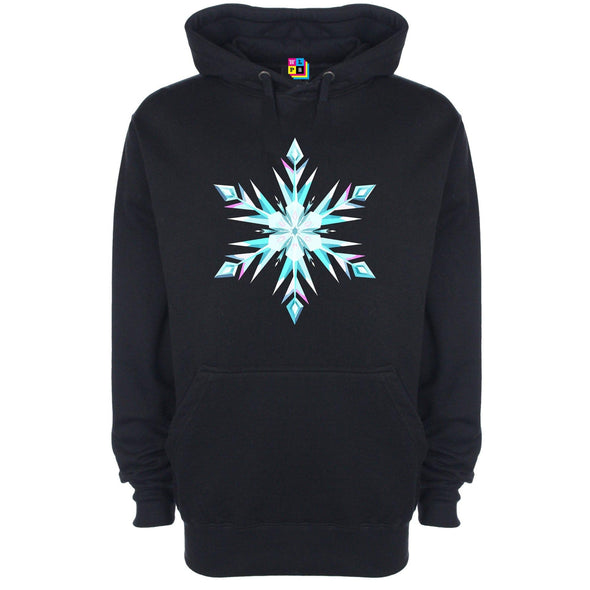 Snowflake Printed Hoodie - Mr Wings Emporium 