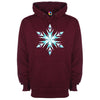 Snowflake Printed Hoodie - Mr Wings Emporium 