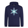 Snowflake Printed Hoodie - Mr Wings Emporium 