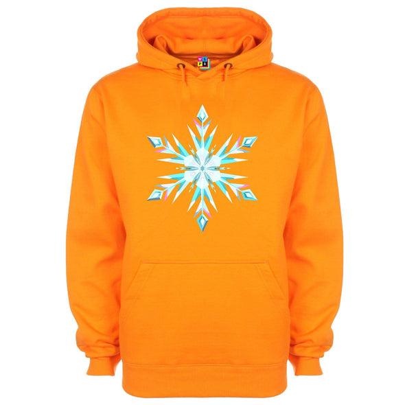 Snowflake Printed Hoodie - Mr Wings Emporium 