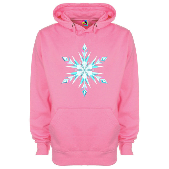 Snowflake Printed Hoodie - Mr Wings Emporium 