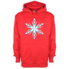 Snowflake Printed Hoodie - Mr Wings Emporium 