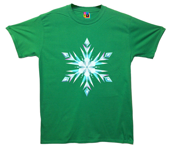 Snowflake Printed T-Shirt - Mr Wings Emporium 