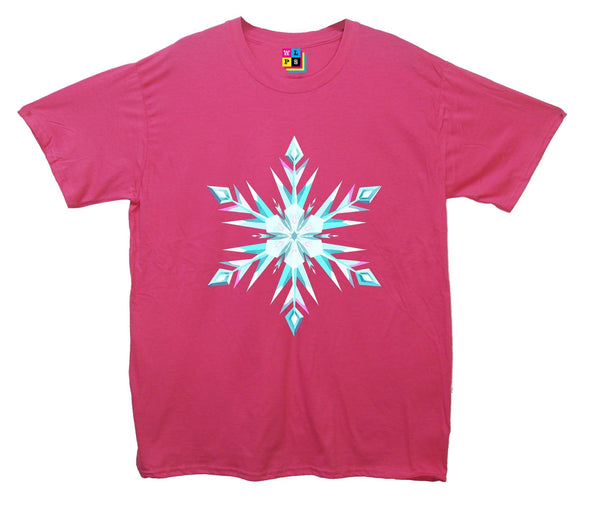 Snowflake Printed T-Shirt - Mr Wings Emporium 
