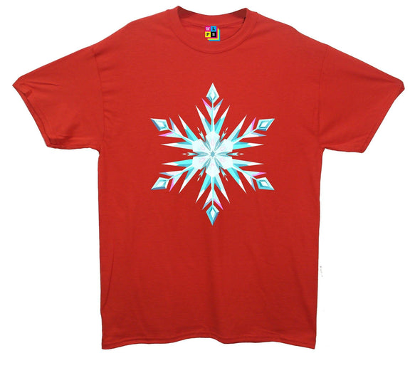 Snowflake Printed T-Shirt - Mr Wings Emporium 