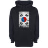 South Korea Distressed Flag Printed Hoodie - Mr Wings Emporium 