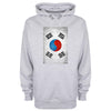 South Korea Distressed Flag Printed Hoodie - Mr Wings Emporium 