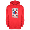 South Korea Distressed Flag Printed Hoodie - Mr Wings Emporium 