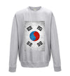 South Korea Distressed Flag Printed Sweatshirt - Mr Wings Emporium 