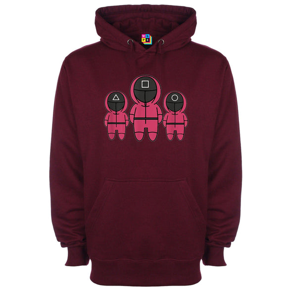 Squid Game Guards Printed Hoodie - Mr Wings Emporium 