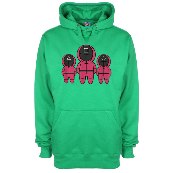 Squid Game Guards Printed Hoodie - Mr Wings Emporium 