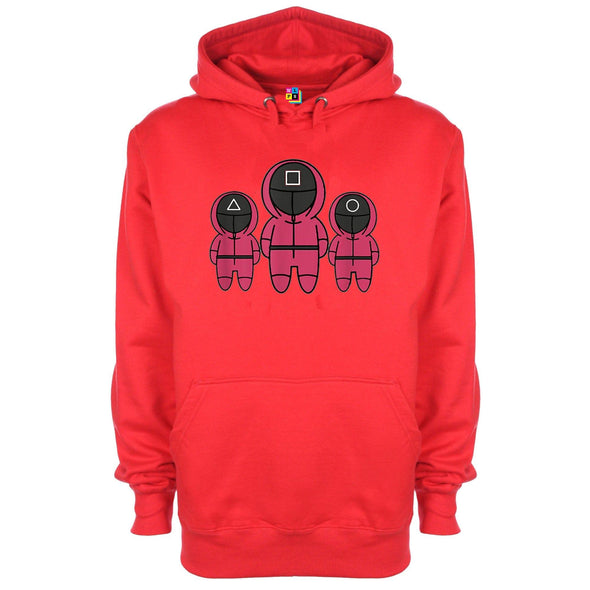 Squid Game Guards Printed Hoodie - Mr Wings Emporium 