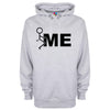 Stick Man Fuck Me Printed Hoodie - Mr Wings Emporium 