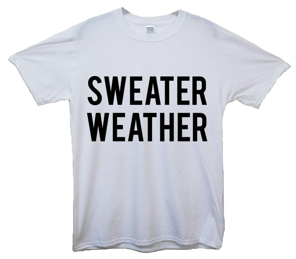 Sweater Weather Printed T-Shirt - Mr Wings Emporium 