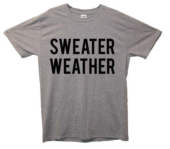 Sweater Weather Printed T-Shirt - Mr Wings Emporium 