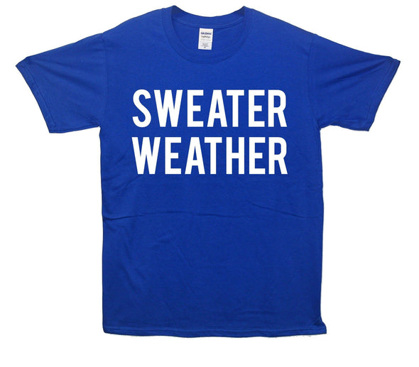 Sweater Weather Printed T-Shirt - Mr Wings Emporium 