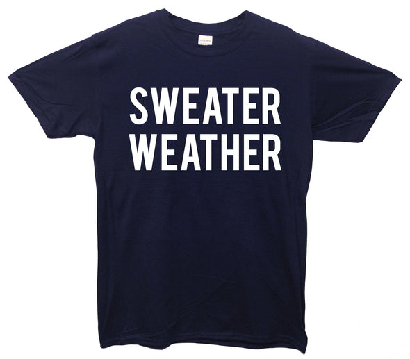 Sweater Weather Printed T-Shirt - Mr Wings Emporium 