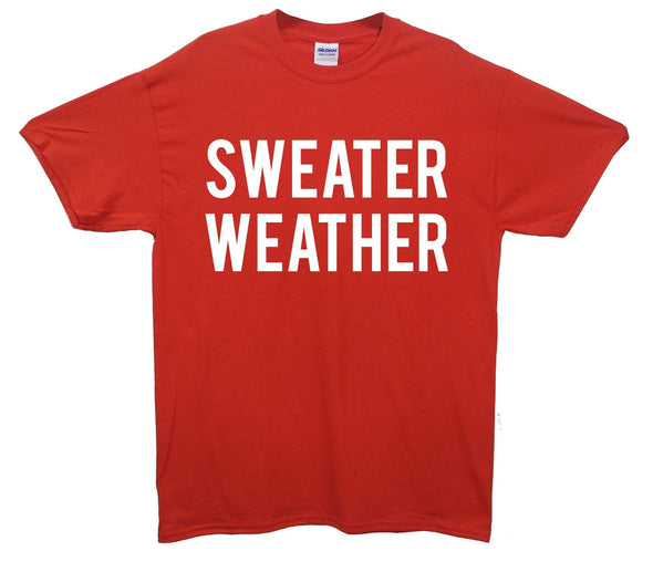 Sweater Weather Printed T-Shirt - Mr Wings Emporium 