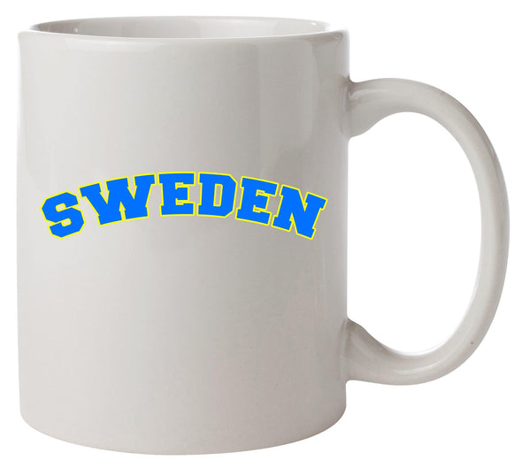 Sweden Printed Mug - Mr Wings Emporium 