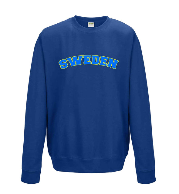 Sweden Printed Sweatshirt - Mr Wings Emporium 