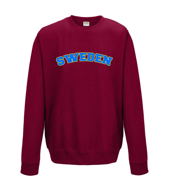 Sweden Printed Sweatshirt - Mr Wings Emporium 