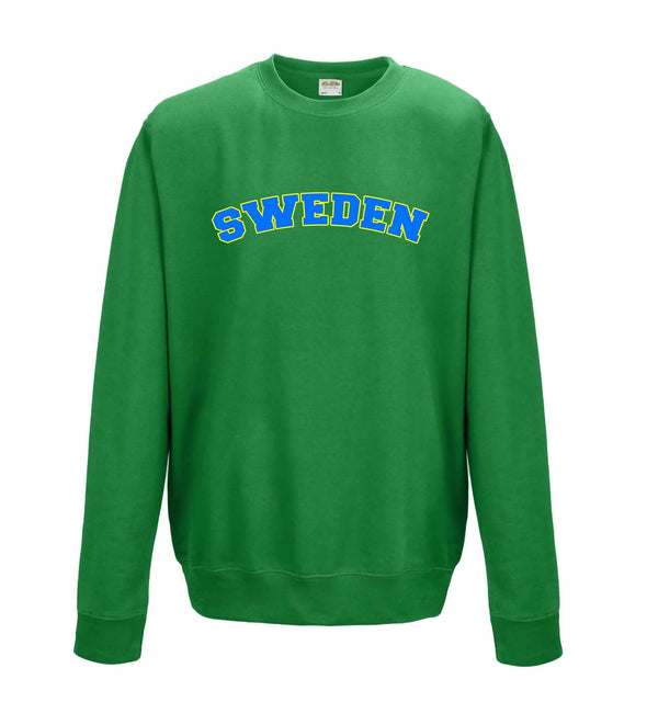 Sweden Printed Sweatshirt - Mr Wings Emporium 