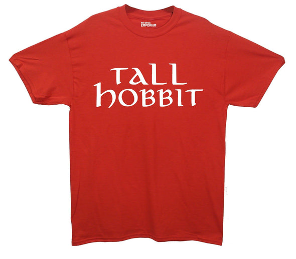 Tall Hobbit Printed T-Shirt - Mr Wings Emporium 