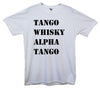 Tango Whisky Alpha Tango Pohnetic Alaphabet Printed T-Shirt - Mr Wings Emporium 