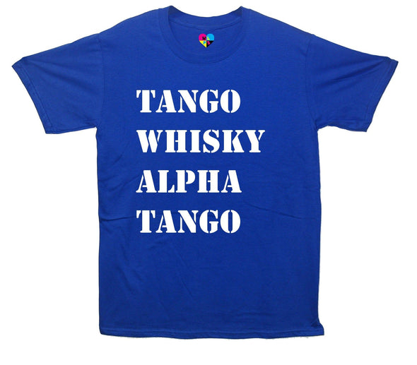 Tango Whisky Alpha Tango Pohnetic Alaphabet Printed T-Shirt - Mr Wings Emporium 