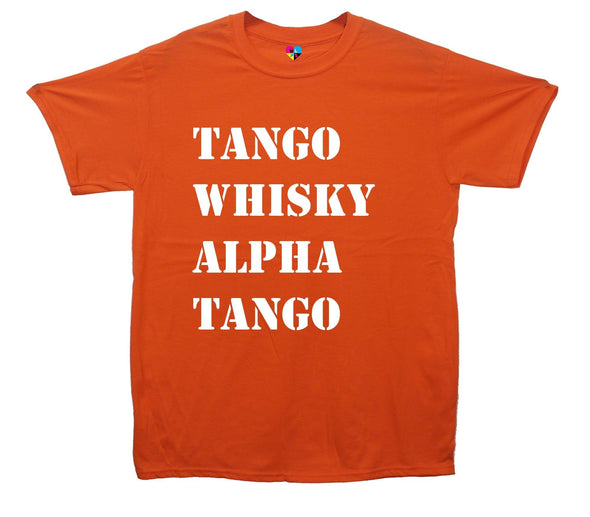 Tango Whisky Alpha Tango Pohnetic Alaphabet Printed T-Shirt - Mr Wings Emporium 