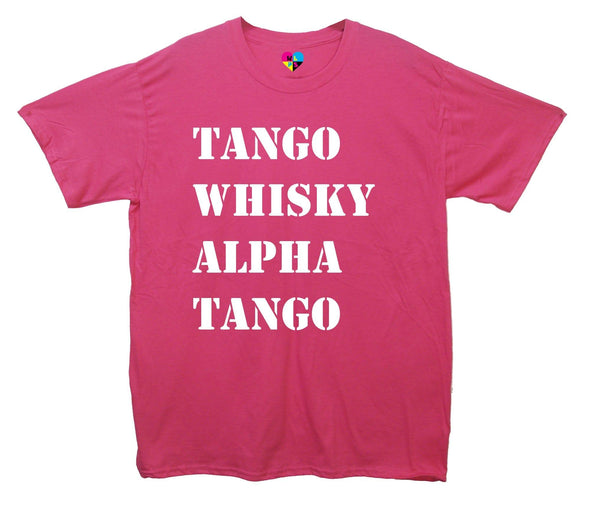 Tango Whisky Alpha Tango Pohnetic Alaphabet Printed T-Shirt - Mr Wings Emporium 