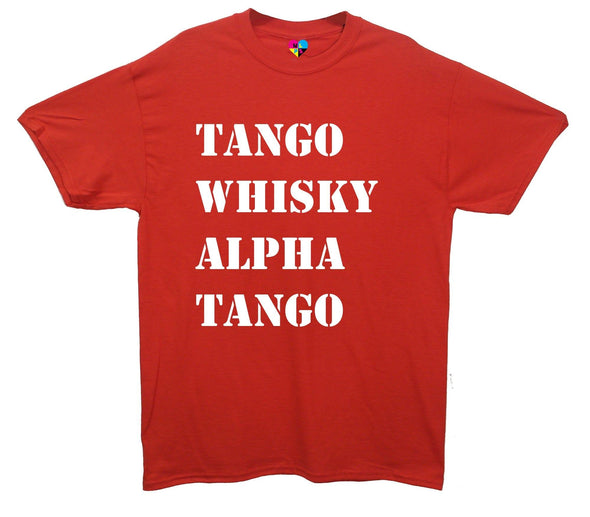 Tango Whisky Alpha Tango Pohnetic Alaphabet Printed T-Shirt - Mr Wings Emporium 