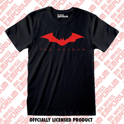 The Batman Bat Logo Printed T-Shirt (2022) - Mr Wings Emporium 