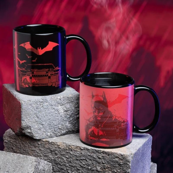 The Batman Heat Change Mug (2022) - Mr Wings Emporium 