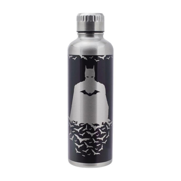 The Batman Metal Water Bottle (2022) - Mr Wings Emporium 