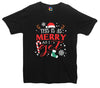 This Is As Merry As I Get Christmas Printed T-Shirt - Mr Wings Emporium 