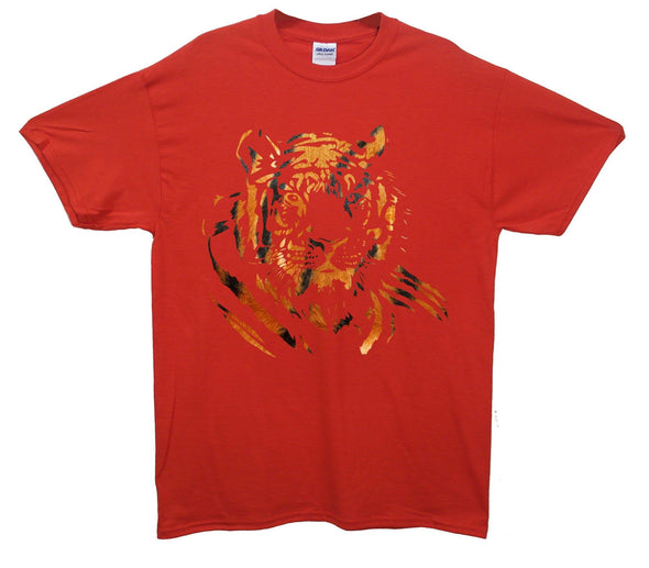 Tiger Artwork Printed T-Shirt - Mr Wings Emporium 