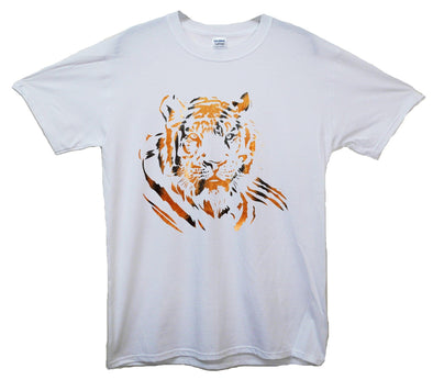 Tiger Artwork Printed T-Shirt - Mr Wings Emporium 