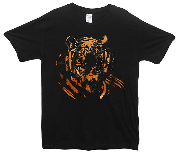 Tiger Artwork Printed T-Shirt - Mr Wings Emporium 