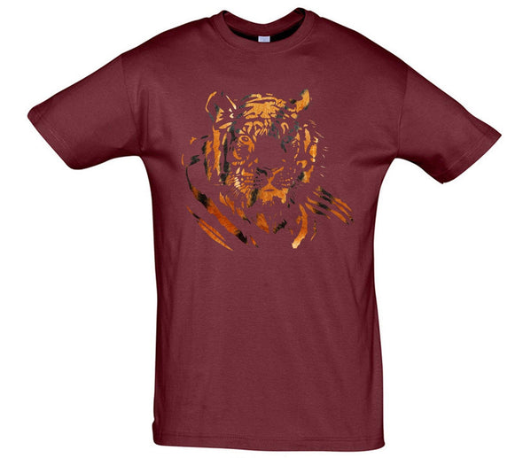 Tiger Artwork Printed T-Shirt - Mr Wings Emporium 