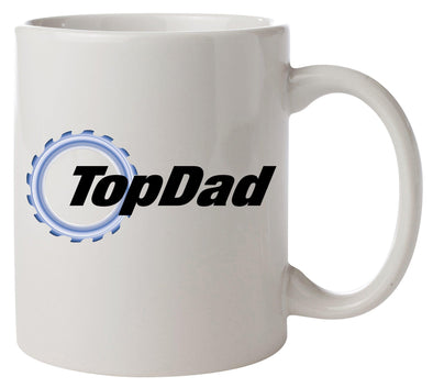 Top Dad Top Gear Printed Mug - Mr Wings Emporium 