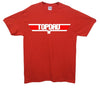 Top Gun Top Dad Printed T-Shirt - Mr Wings Emporium 