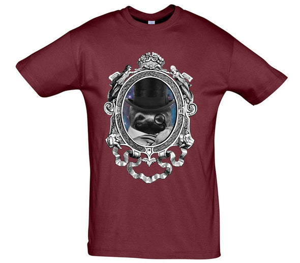 Top Hat & Monocle Sloth Printed T-Shirt - Mr Wings Emporium 